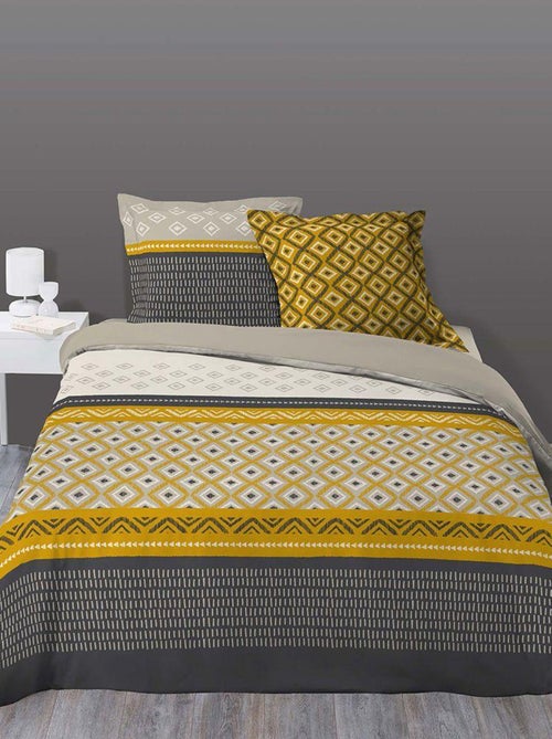 Housse de couette + 2 taies d'oreiller Isigeo - Kiabi