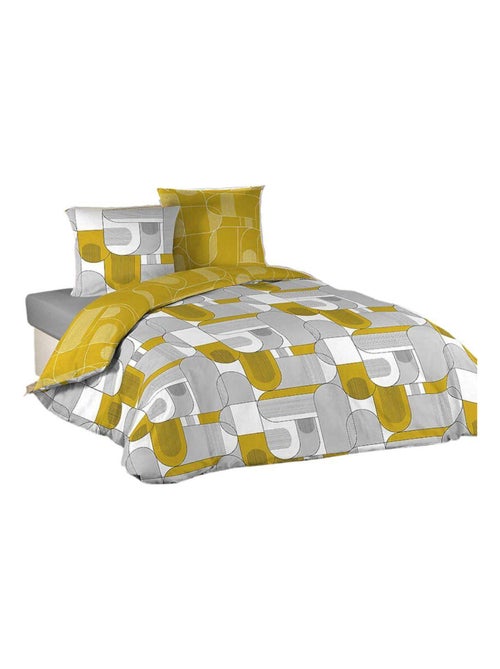 Housse de couette + 2 taies d'oreiller Sotchi - Kiabi Housse de couette + 2 taies d'oreiller Sotchi - Kiabi