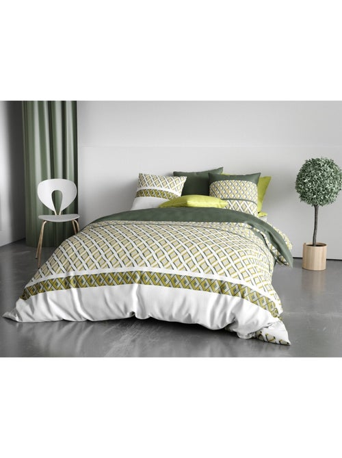 Housse de couette + 2 taies Naya - Kiabi Housse de couette + 2 taies Naya - Kiabi