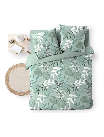 Housse de couette + 2 taies polycoton Collection Kimberly