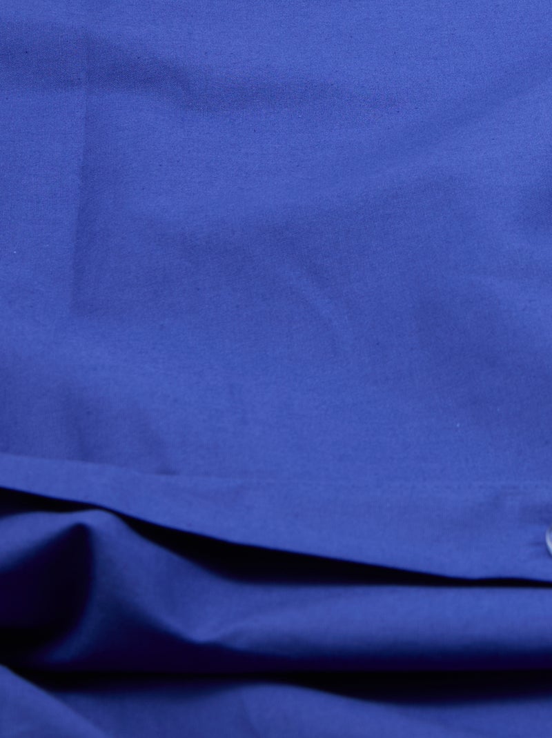 Housse de couette (200 x 200cm) - Kiabi Home Bleu - Kiabi