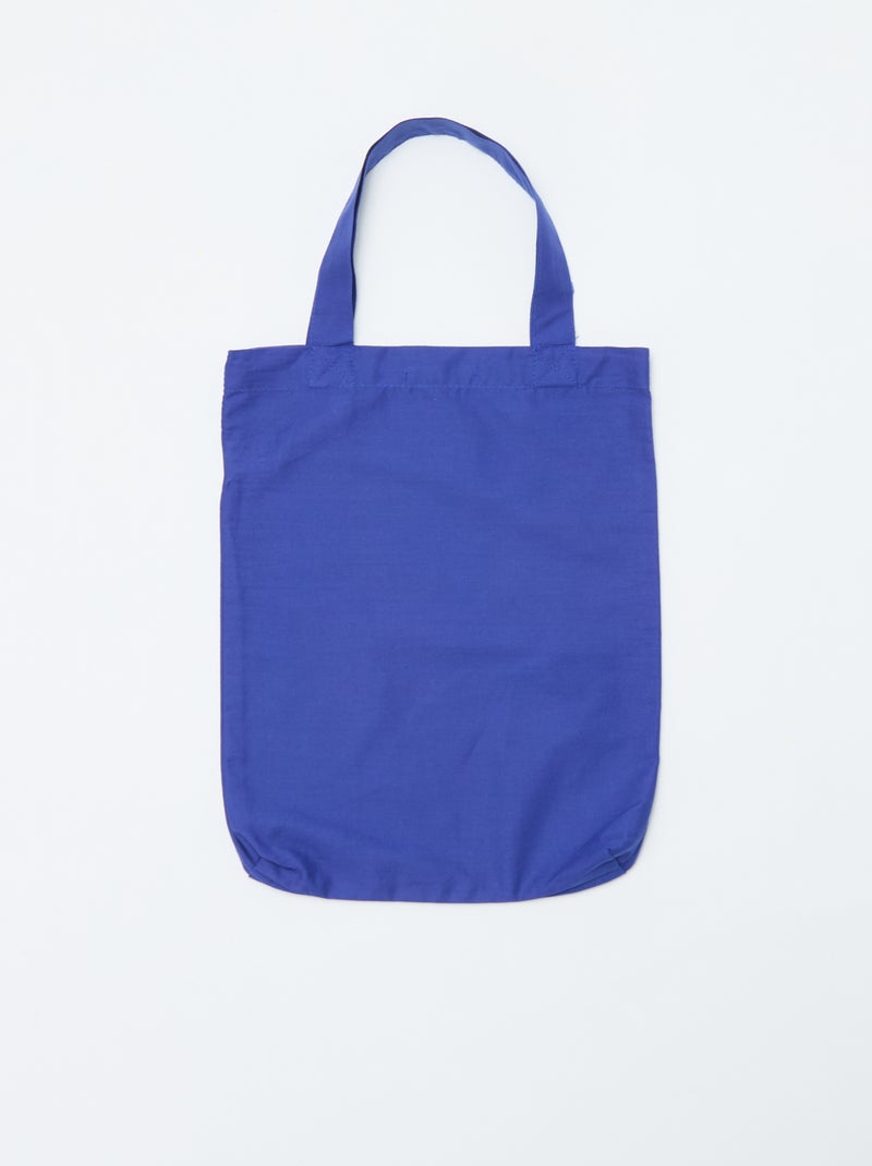 Housse de couette (200 x 200cm) - Kiabi Home Bleu - Kiabi