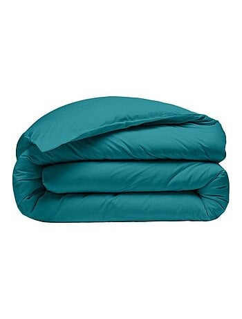 Housse de couette 220 x 240 cm – Percale de coton lavé ecru