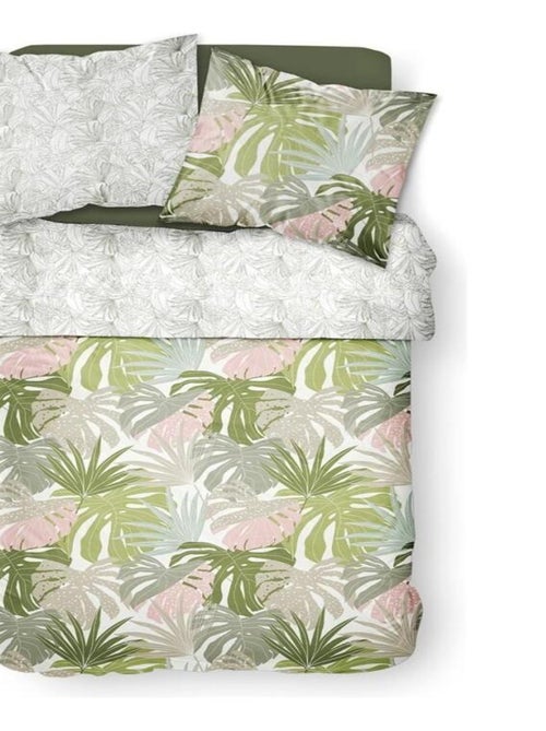 Housse de couette 220 x 240 Crazy Amana + 2 taies - Kiabi