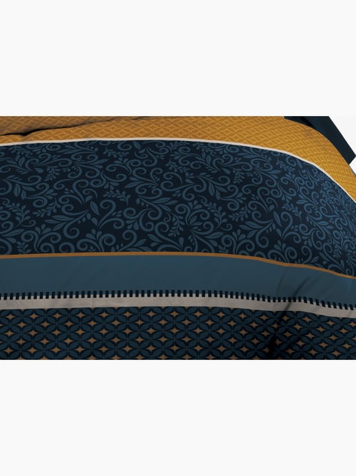 Housse de couette 220x240 + 2 taies - Pur coton 57 fils - Alix - Kiabi Housse de couette 220x240 + 2 taies - Pur coton 57 fils - Alix - Kiabi