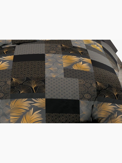 Housse de couette 220x240 + 2 taies - Pur coton 57 fils - Doha - Kiabi Housse de couette 220x240 + 2 taies - Pur coton 57 fils - Doha - Kiabi