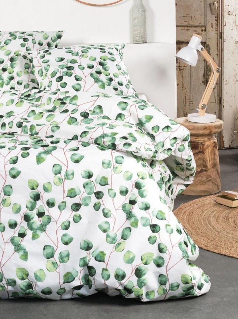 Housse de couette 220x240 Crazy 3.18 + 2 taies Vert - Kiabi