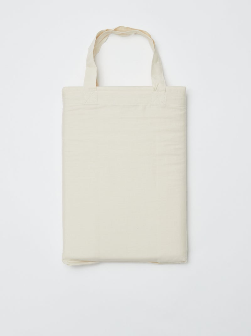 Housse de couette (240 x 220 cm) - Kiabi Home Blanc cassé - Kiabi