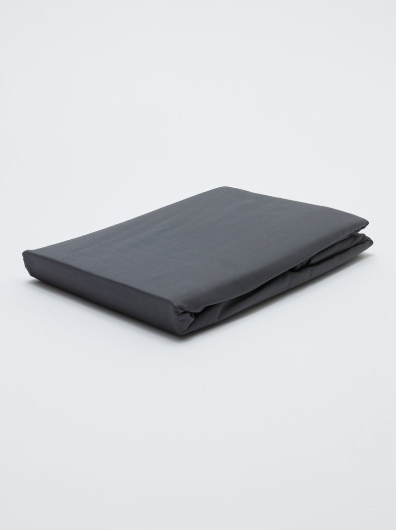 Housse de couette (240 x 220 cm) - Kiabi Home Gris anthracite - Kiabi