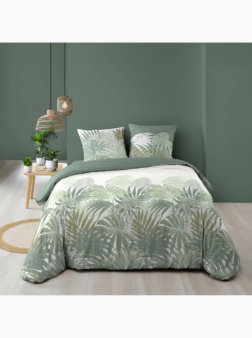 Housse de couette 240 x 220 cm + 2 taies – Coton 57 fils – NYMEA - Kiabi
