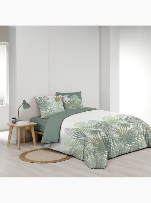 Housse de couette 240 x 220 cm + 2 taies – Coton 57 fils – NYMEA - Kiabi