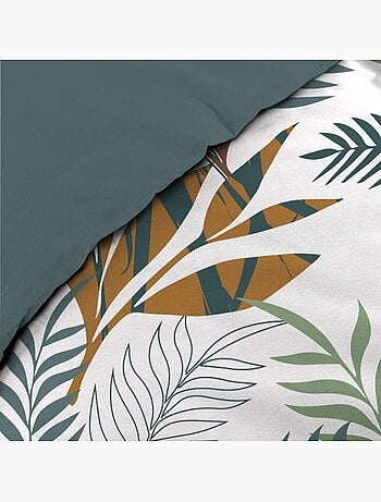 Housse de couette 240x220 + 2 taies 100% coton 57fils assana