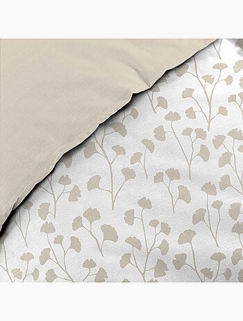 Housse de couette 240x220 + 2 taies 100% coton 57fils