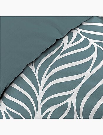 Housse de couette 240x220 + 2 taies 100% coton 57fils