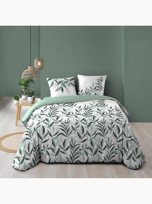 Housse de couette 240x220 + 2 taies 100% coton 57fils ELDORADO - Kiabi Housse de couette 240x220 + 2 taies 100% coton 57fils ELDORADO - Kiabi