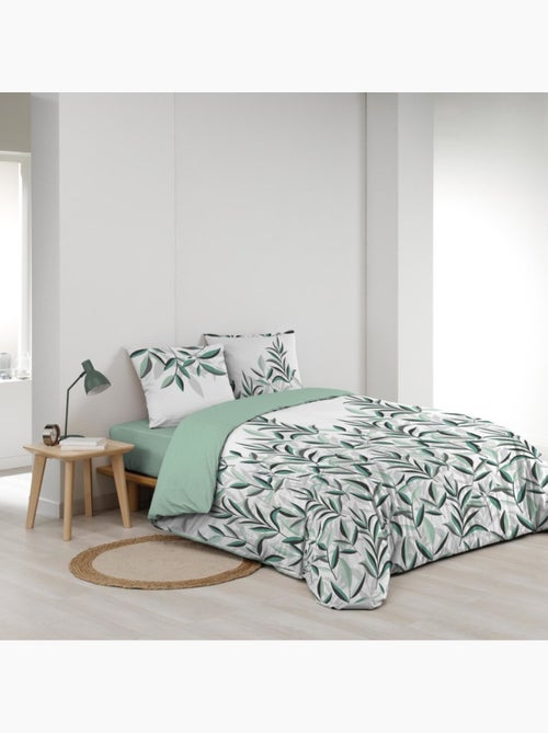 Housse de couette 240x220 + 2 taies 100% coton 57fils ELDORADO - Kiabi Housse de couette 240x220 + 2 taies 100% coton 57fils ELDORADO - Kiabi
