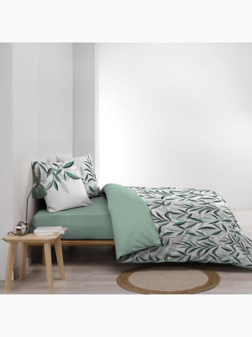 Housse de couette 240x220 + 2 taies 100% coton 57fils ELDORADO - Kiabi Housse de couette 240x220 + 2 taies 100% coton 57fils ELDORADO - Kiabi