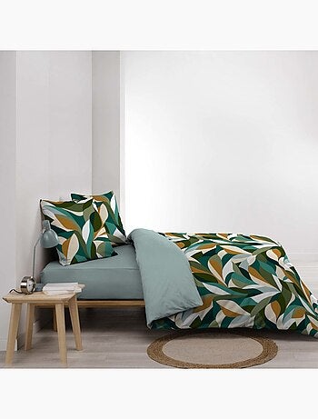 Housse de couette 240x220 + 2 taies 100% coton