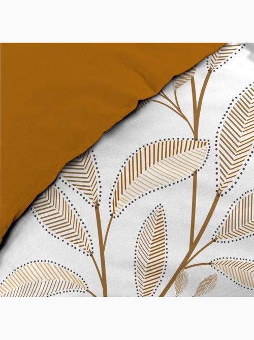 Housse de couette 240x220 + 2 taies 100% coton - Kiabi