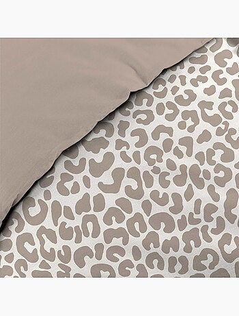 Housse de couette 240x220 + 2 taies 100% coton wild