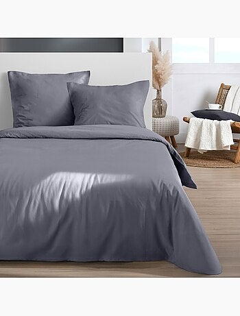 Housse de couette 240x220 + 2 taies 100% microfibre