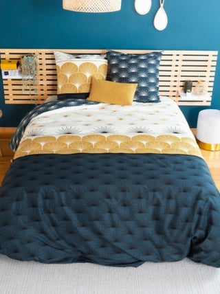 Housse de couette 240x220 + 2 taies ABBIE microfibre