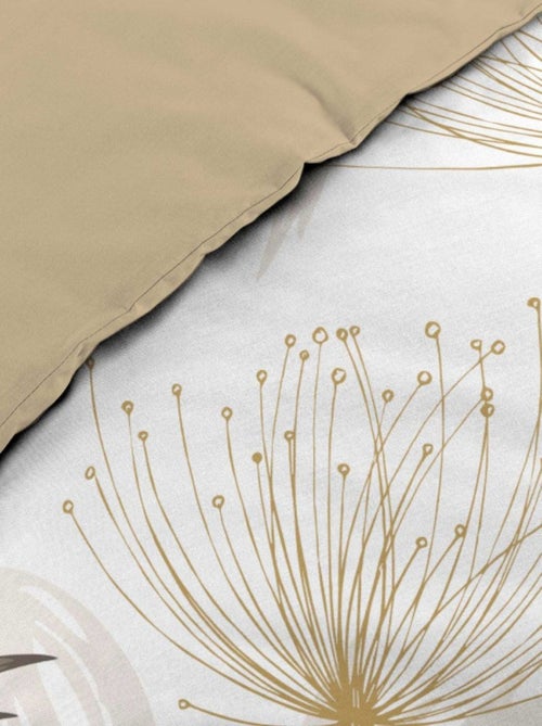Housse de couette 240x220 + 2 taies BASTILLE 100% coton - Kiabi