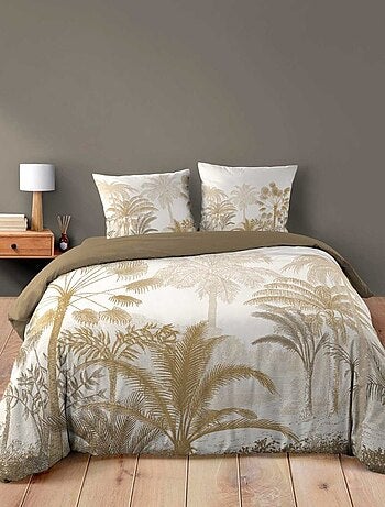 Housse de couette 240x220 + 2 taies COCOTY 100% coton