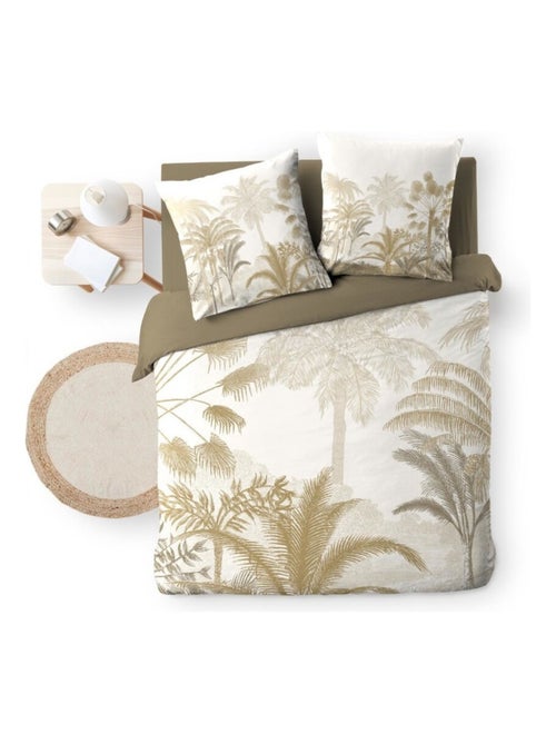 Housse de couette 240x220 + 2 taies COCOTY 100% coton - Kiabi