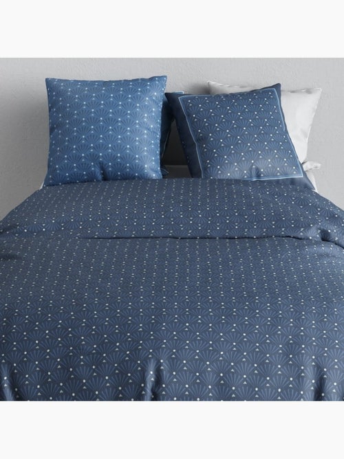 Housse de couette 240x220 + 2 taies coton 57 fils - Kiabi
