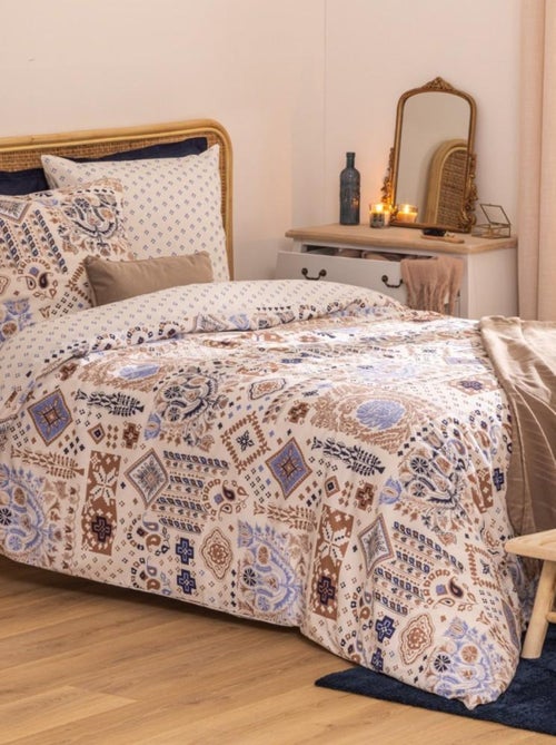 Housse de couette 240x220 + 2 taies coton KHAFU - Kiabi