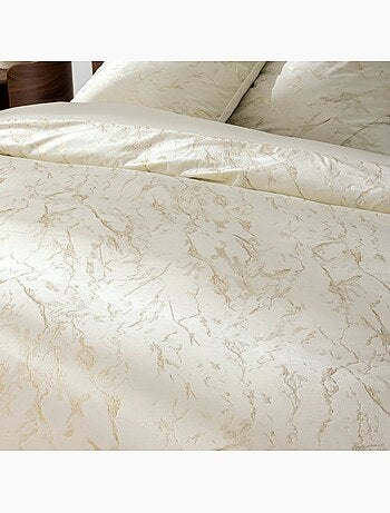 Housse de couette 240x220 + 2 taies en velours métallisé