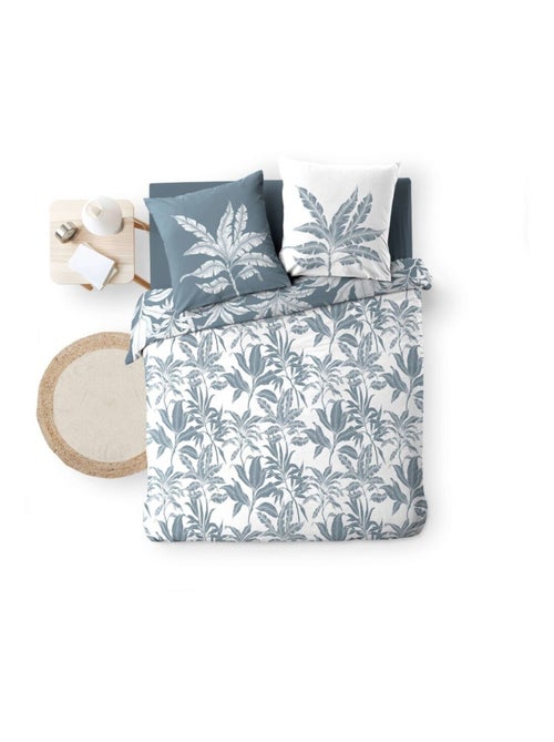 Housse de couette 240x220 + 2 taies HERA 100% coton 57fils - Kiabi Housse de couette 240x220 + 2 taies HERA 100% coton 57fils - Kiabi