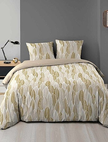 Housse de couette 240x220 + 2 taies imprimées KIM