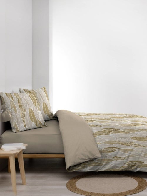 Housse de couette 240x220 + 2 taies imprimées KIM - Kiabi