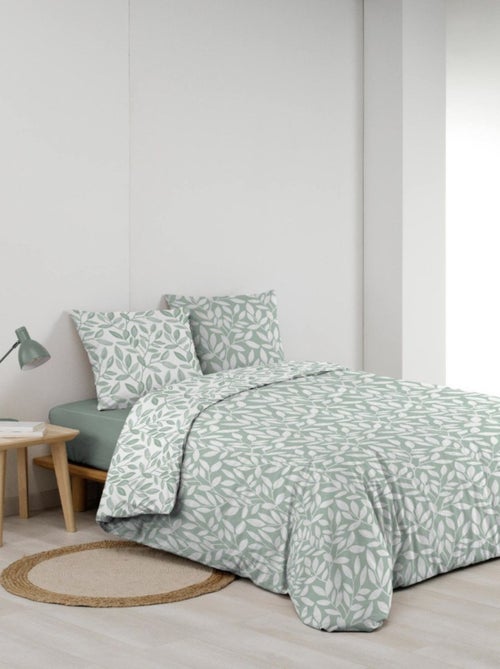 Housse de couette 240x220 + 2 taies imprimées SEQUOIA - Kiabi