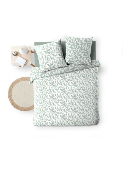 Housse de couette 240x220 + 2 taies imprimées SEQUOIA - Kiabi