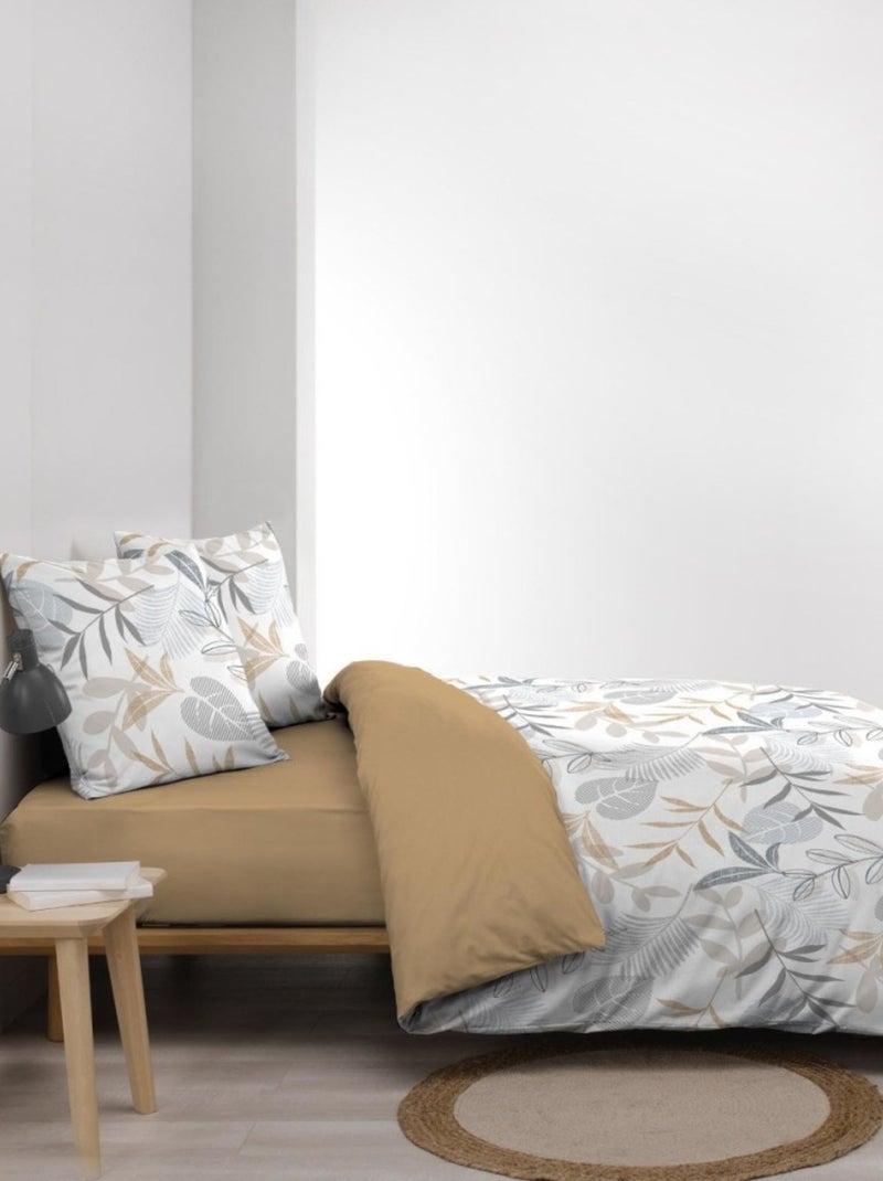Housse de couette 240x220 + 2 taies KIMBERLY naturel Blanc - Kiabi