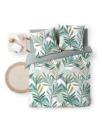 Housse de couette 240x220 + 2 taies LOUNA microfibre