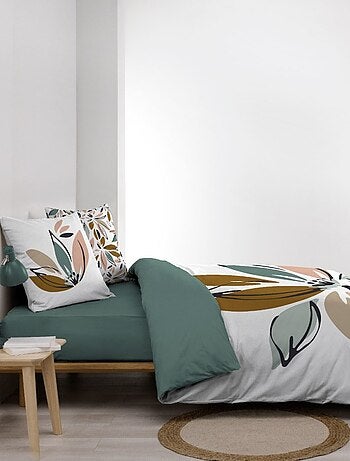 Housse de couette 240x220 + 2 taies OCTAVIA 100% coton