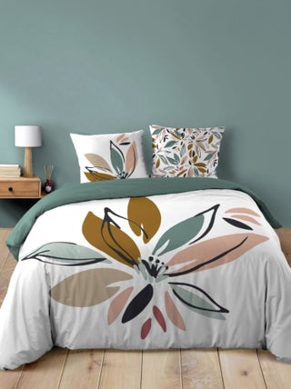 Housse de couette 240x220 + 2 taies OCTAVIA 100% coton