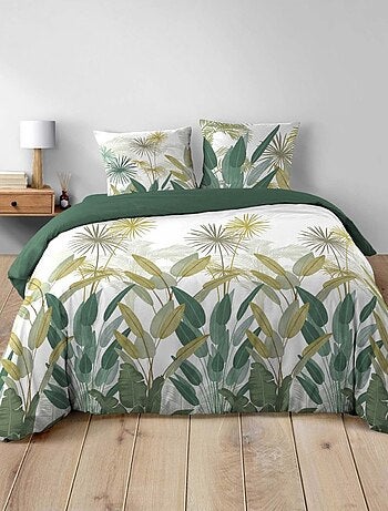 Housse de couette 240x220 + 2 taies OTIKA 100% coton