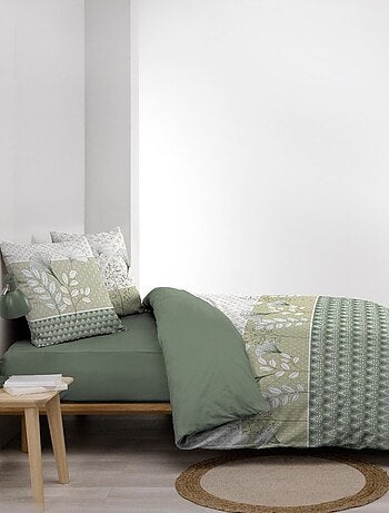 Housse de couette 240x220 + 2 taies POETINE 100% coton