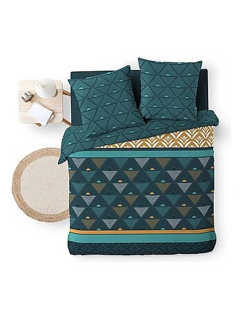 Housse de couette 240x220 + 2 taies Triade microfibre