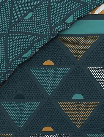 Housse de couette 240x220 + 2 taies Triade microfibre