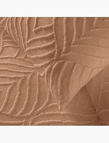 Housse de couette 240x220 + 2 taies tuftée Mocha