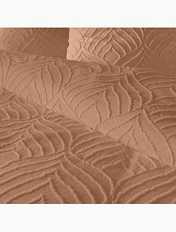 Housse de couette 240x220 + 2 taies tuftée Mocha