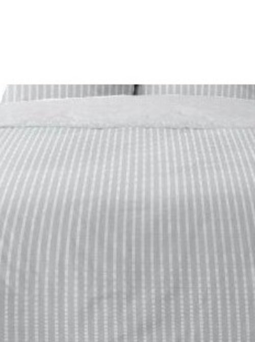 Housse de couette 240x220 AGATHE + 2 taies Percale de coton - Kiabi