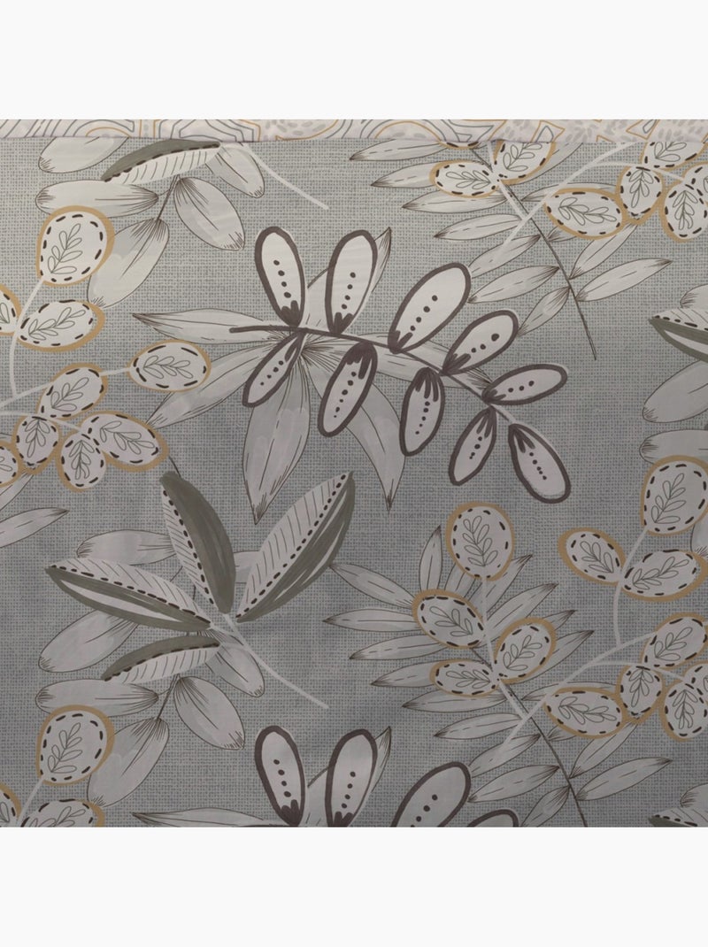 Housse de couette 240x220 ALISO + 2 taies Percale de coton Multicolore - Kiabi