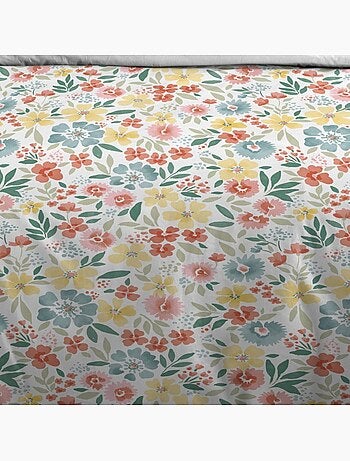 Housse de couette 240x220 Amour + 2 taies coton 57 fils